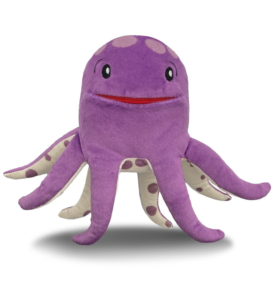 purple octopus tooth fairy pillow