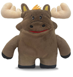 Twigs the moose tooth fairy pillow with antlers