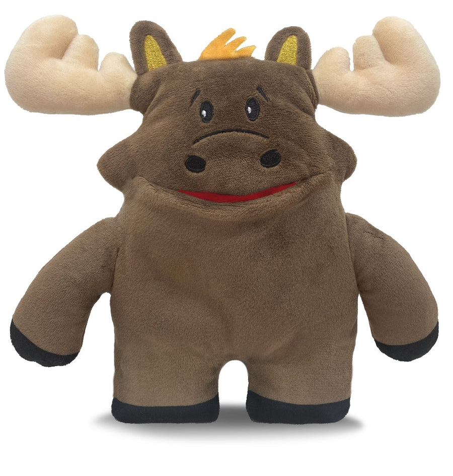 Twigs the moose tooth fairy pillow with antlers