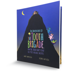 The Tooth Brigade ULTIMATE COMBO 3 Tooth Fairy Pillows and Book